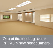 Algeria and Saudi Arabia sponsor conference rooms in IFAD’s new headquarters