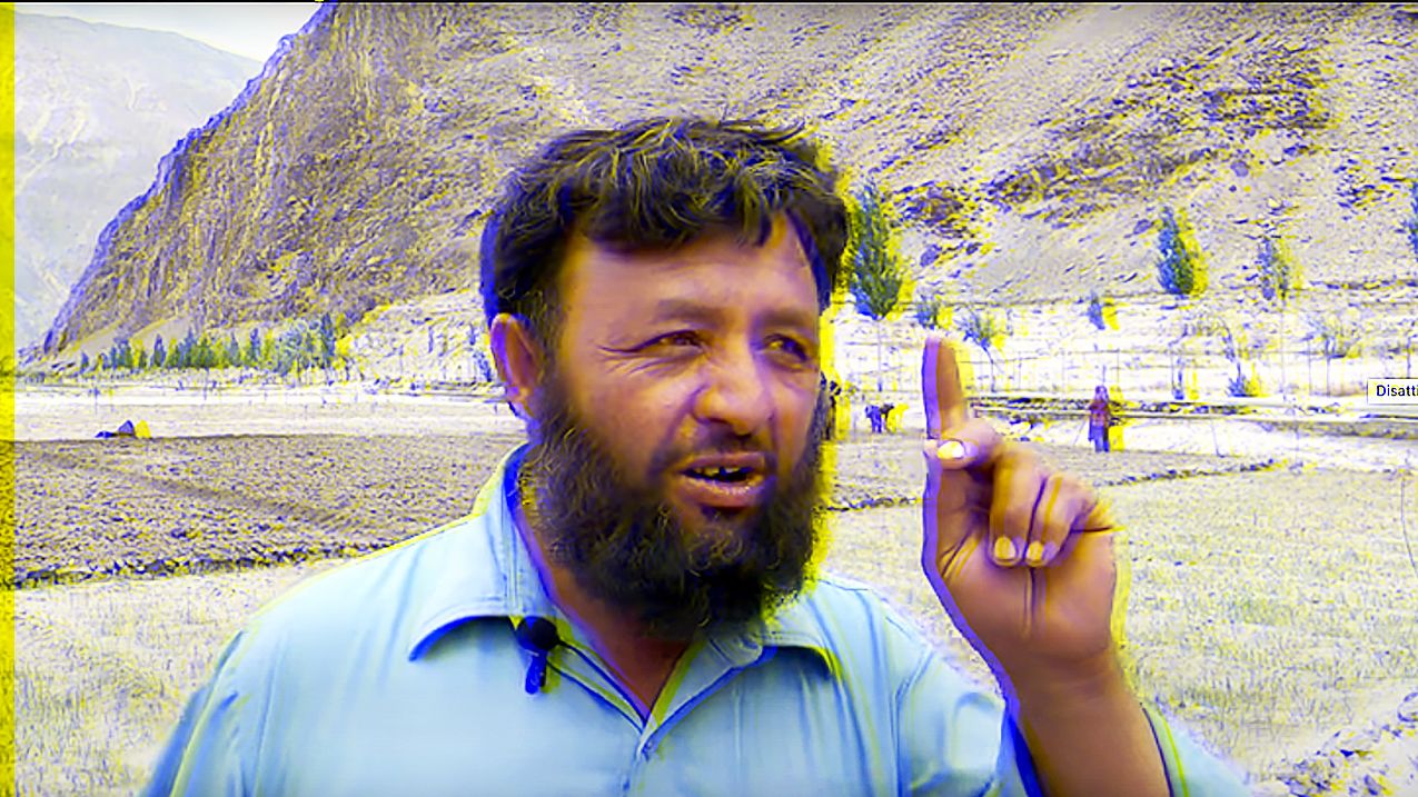 Muhammed Abbas, pequeño agricultor en Pakistán
