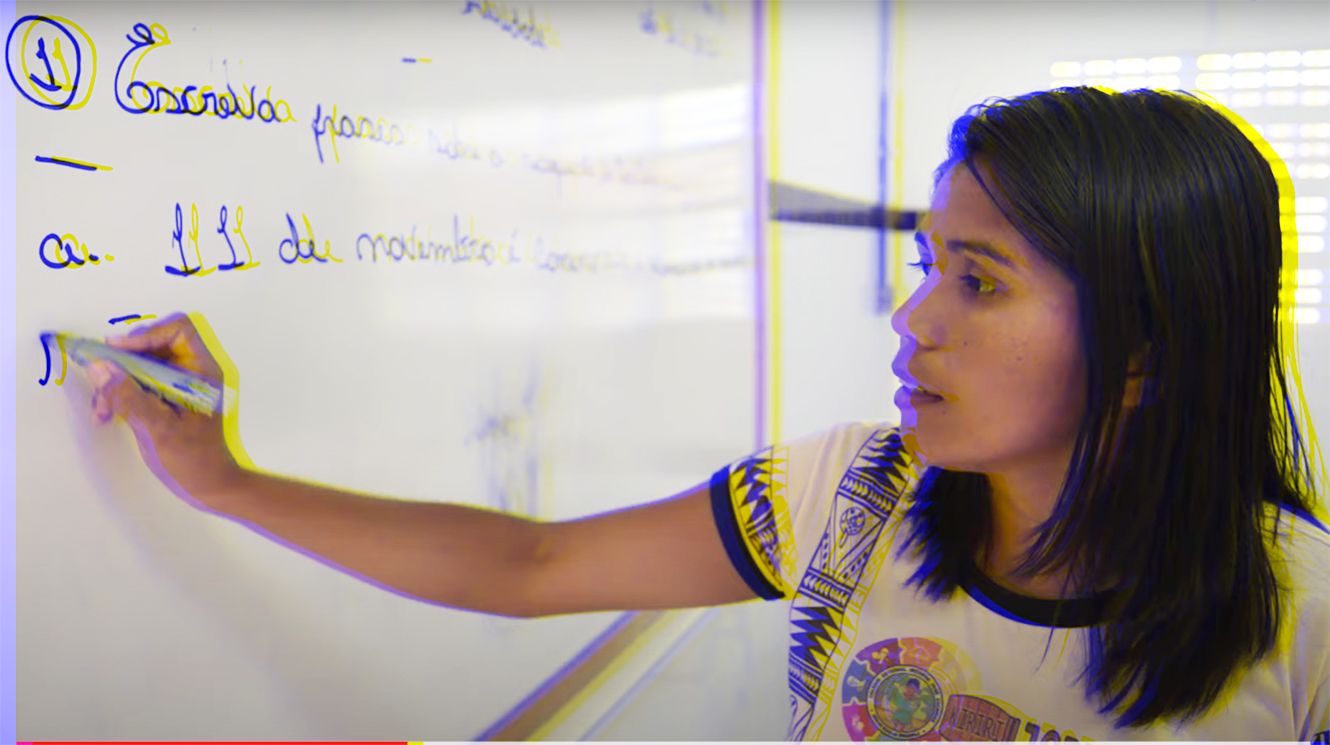 Fabiana, kirirí indígena de Brasil